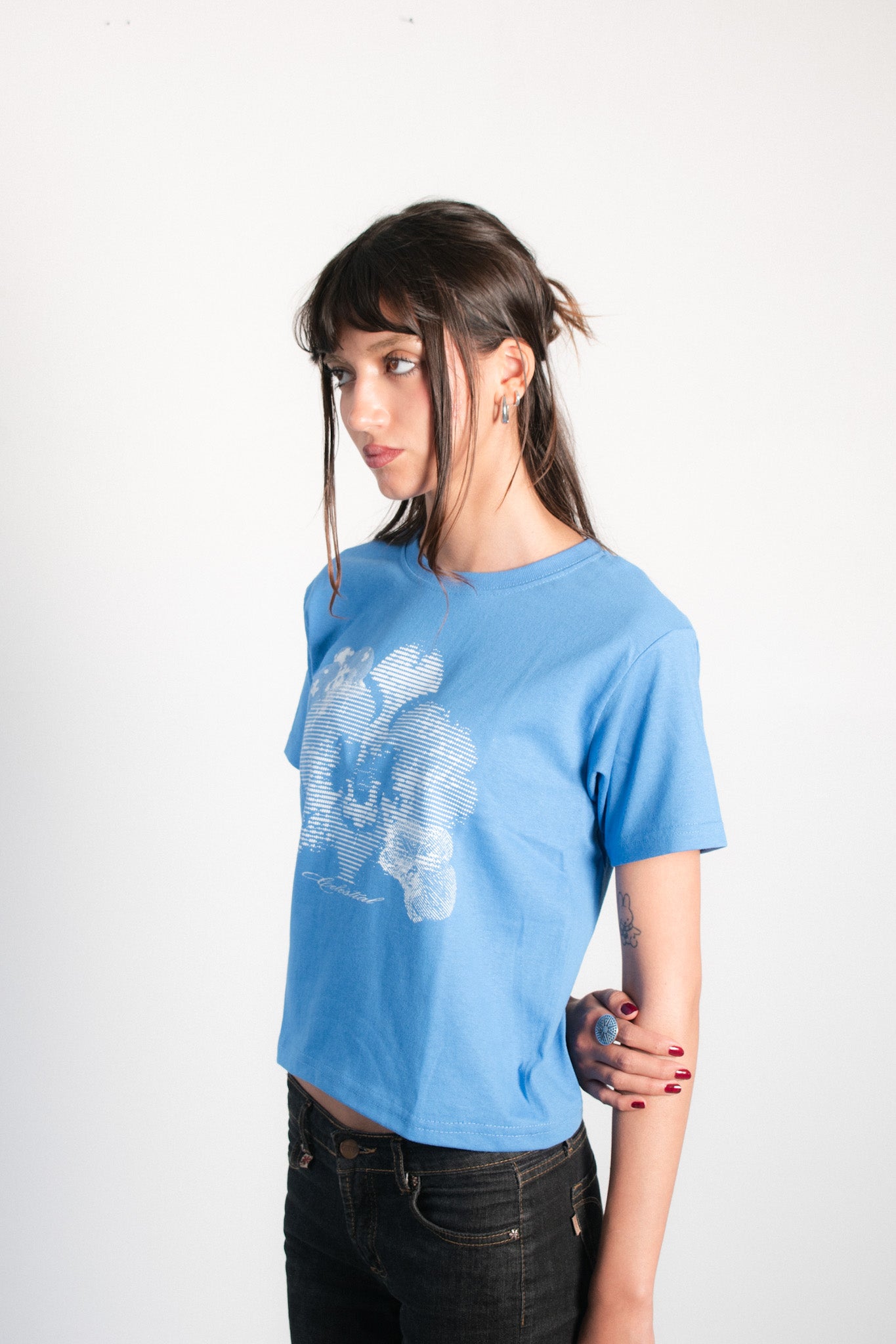ORCHID TEE CELESTE