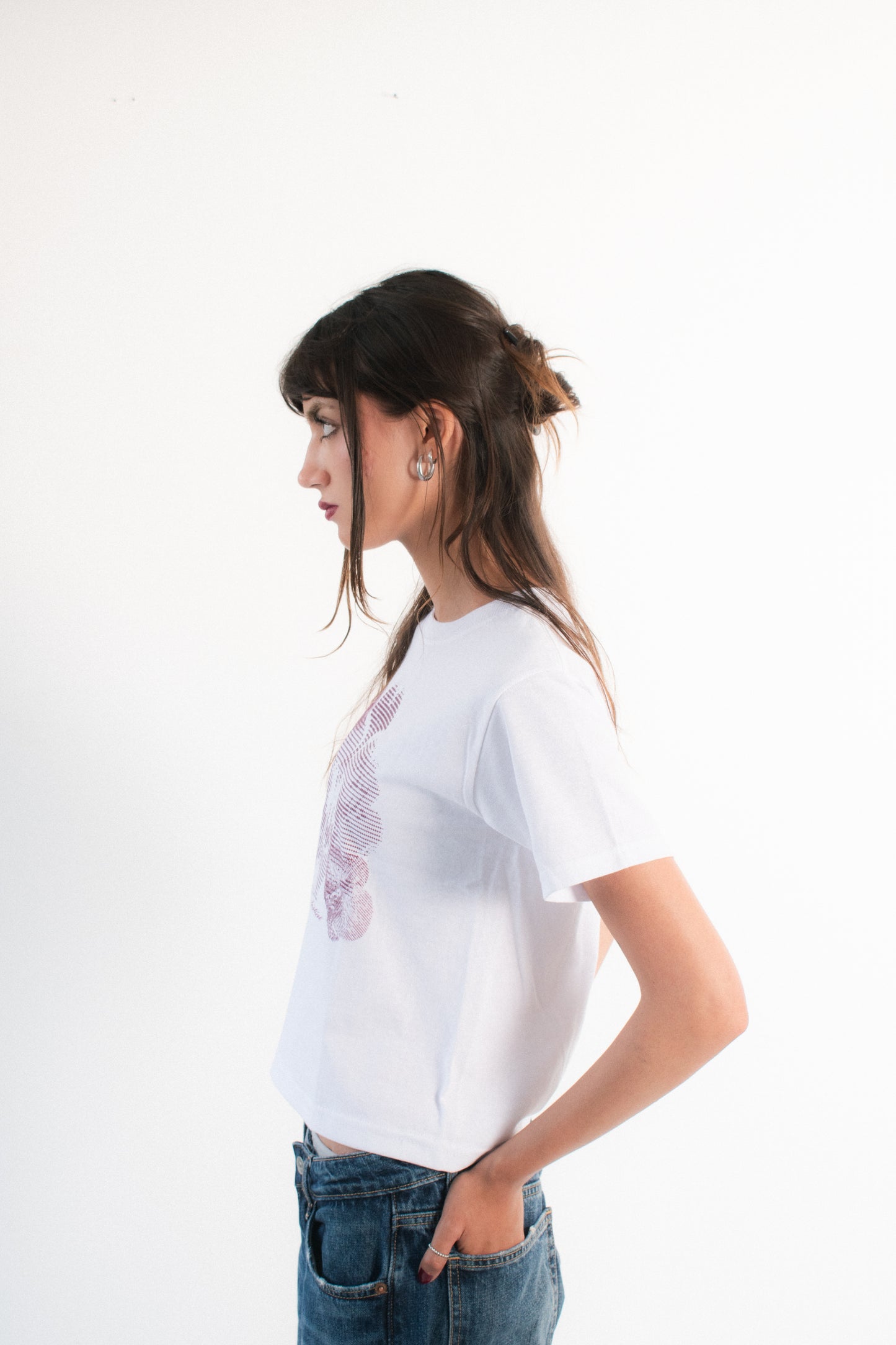 ORCHID TEE BLANCA